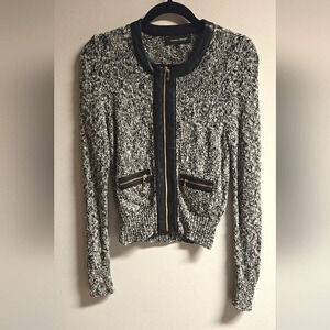C - Ivanka Trump zip up cardigan